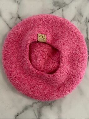 Girls Pink Beret